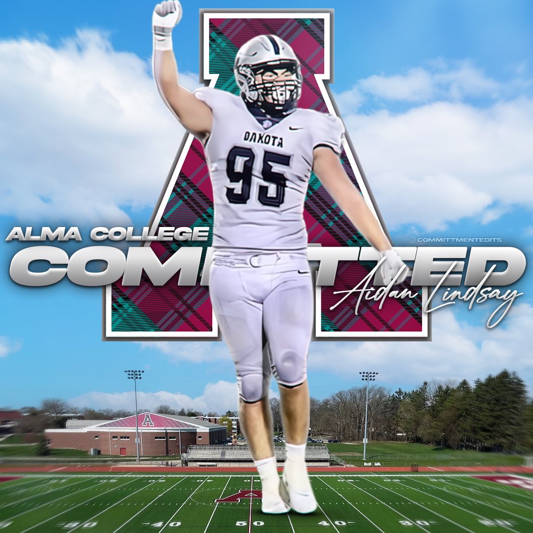 Committed! GO SCOTS  🏴󠁧󠁢󠁳󠁣󠁴󠁿
<a href="/DakotaFootball/">Dakota Football</a> <a href="/CoachCouchAlma/">Jason Couch</a> <a href="/Coach_OGara/">Cooper O’Gara</a>