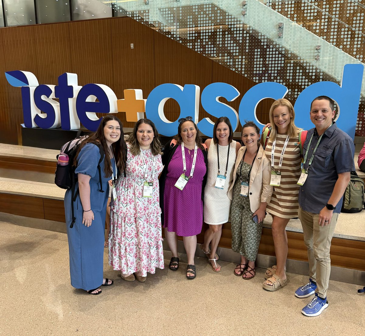 PlanoPanthers's tweet image. This team has enjoyed learning new skills, perspectives, and tools at the ISTE+ASCD Conference this week! Plano is full of teachers committed to growing their craft!