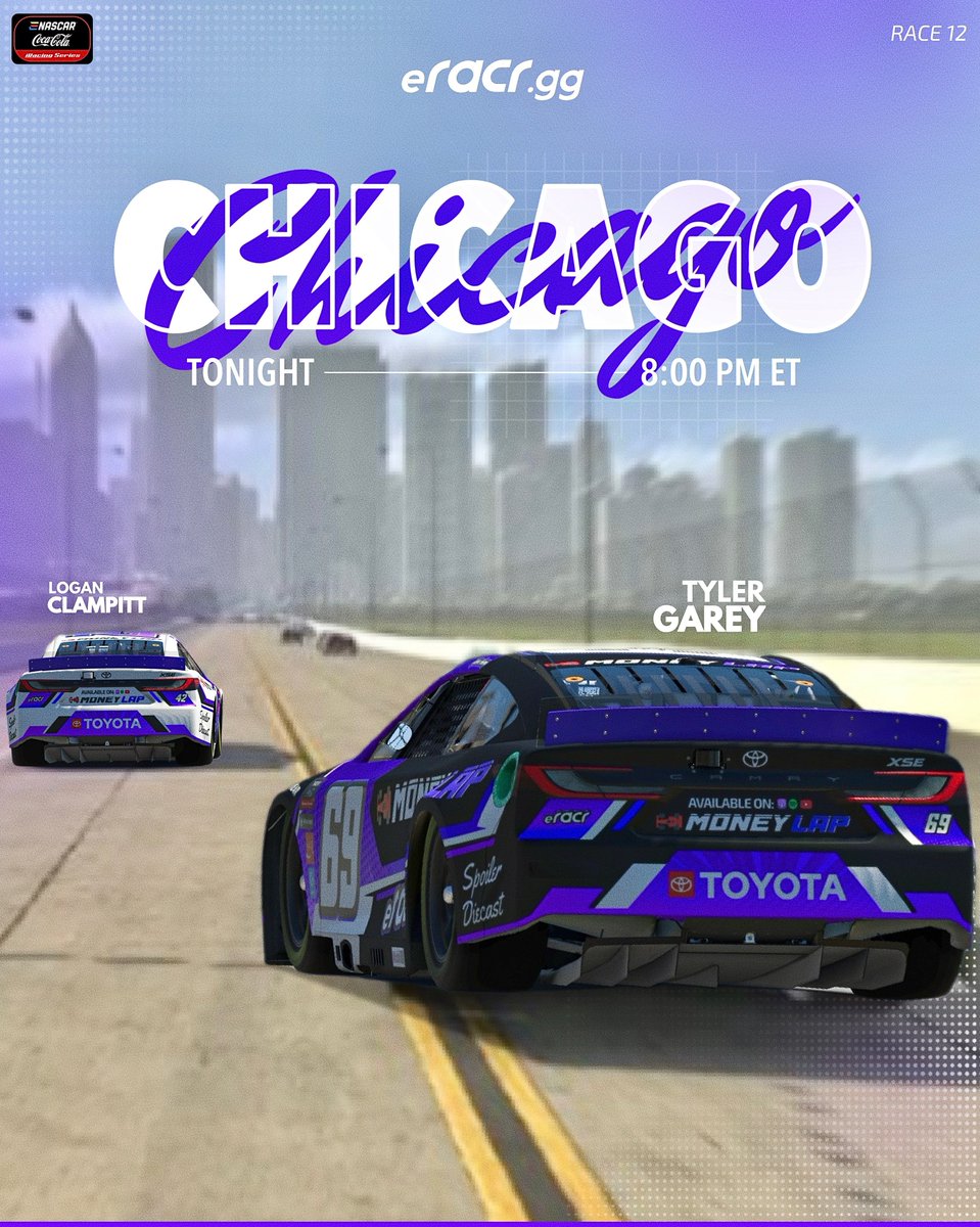 eRacr.gg (@eracr_gg) on Twitter photo We'll be back home before the street lights turn on, don't worry Mom!
Tune in tonight at 8PM ET.
<a href="/LoganClampitt_/">Logan Clampitt</a> | <a href="/TGarey26/">Dr.iRacing PHD</a> | <a href="/iRacing/">iRacing</a> | <a href="/ENASCARGG/">ENASCAR</a> | <a href="/themoneylap/">The Money Lap</a> | #eCCIS | #eNASCAR We'll be back home before the street lights turn on, don't worry Mom!
Tune in tonight at 8PM ET.
<a href="/LoganClampitt_/">Logan Clampitt</a> | <a href="/TGarey26/">Dr.iRacing PHD</a> | <a href="/iRacing/">iRacing</a> | <a href="/ENASCARGG/">ENASCAR</a> | <a href="/themoneylap/">The Money Lap</a> | #eCCIS | #eNASCAR