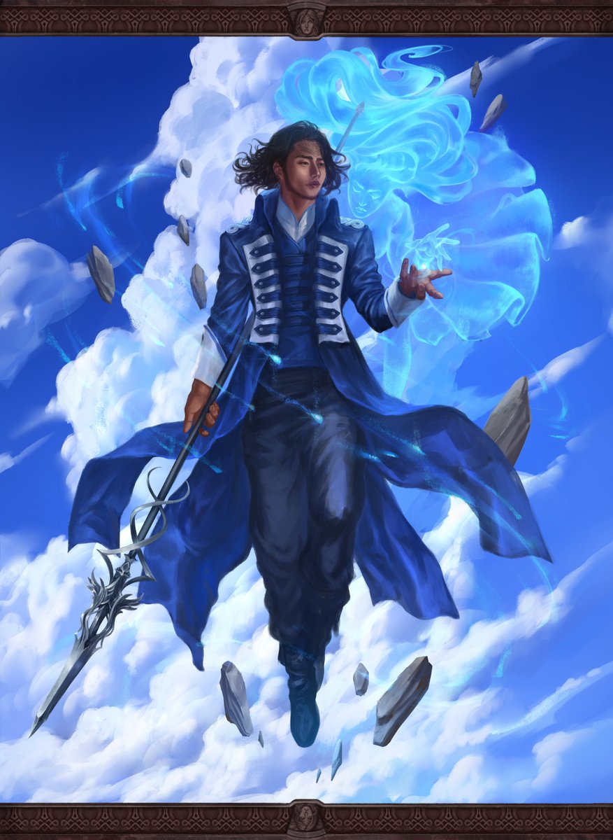 BlackSalander's tweet photo. Kaladin and Syl https://t.co/rj0qNQpoIC