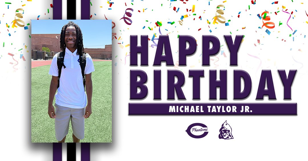 Happy Birthday to our guy Michael Taylor Jr.! 🎉🎂