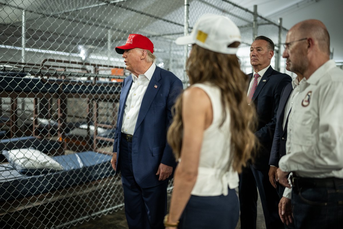 📍ALLIGATOR ALCATRAZ

"Very soon, this facility will house some of the most menacing migrants—some of the most vicious people on the planet." - PRESIDENT DONALD J. TRUMP🇺🇸