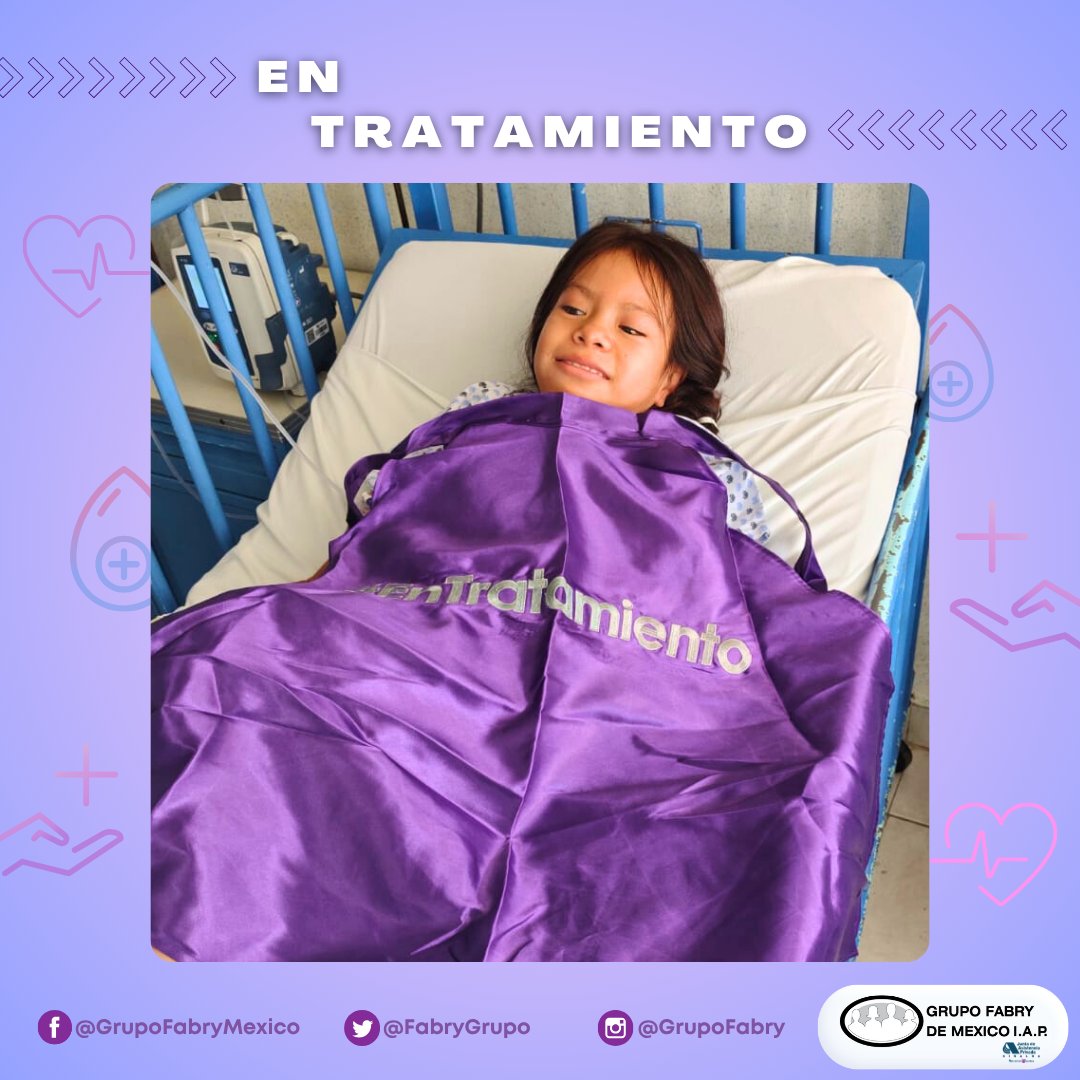 Hoy celebramos que Angelli, originaria de #Guerrero, esta oficialmente #EnTratamiento para #SíndromeDeMorquio. 💜

Gracias a la incansable perseverancia de su mamá y al acompañamiento del Dr. Carbajal en el Instituto Nacional de Pediatría #INP, 

🙌 ¡Enhorabuena, Angelli! #EERR