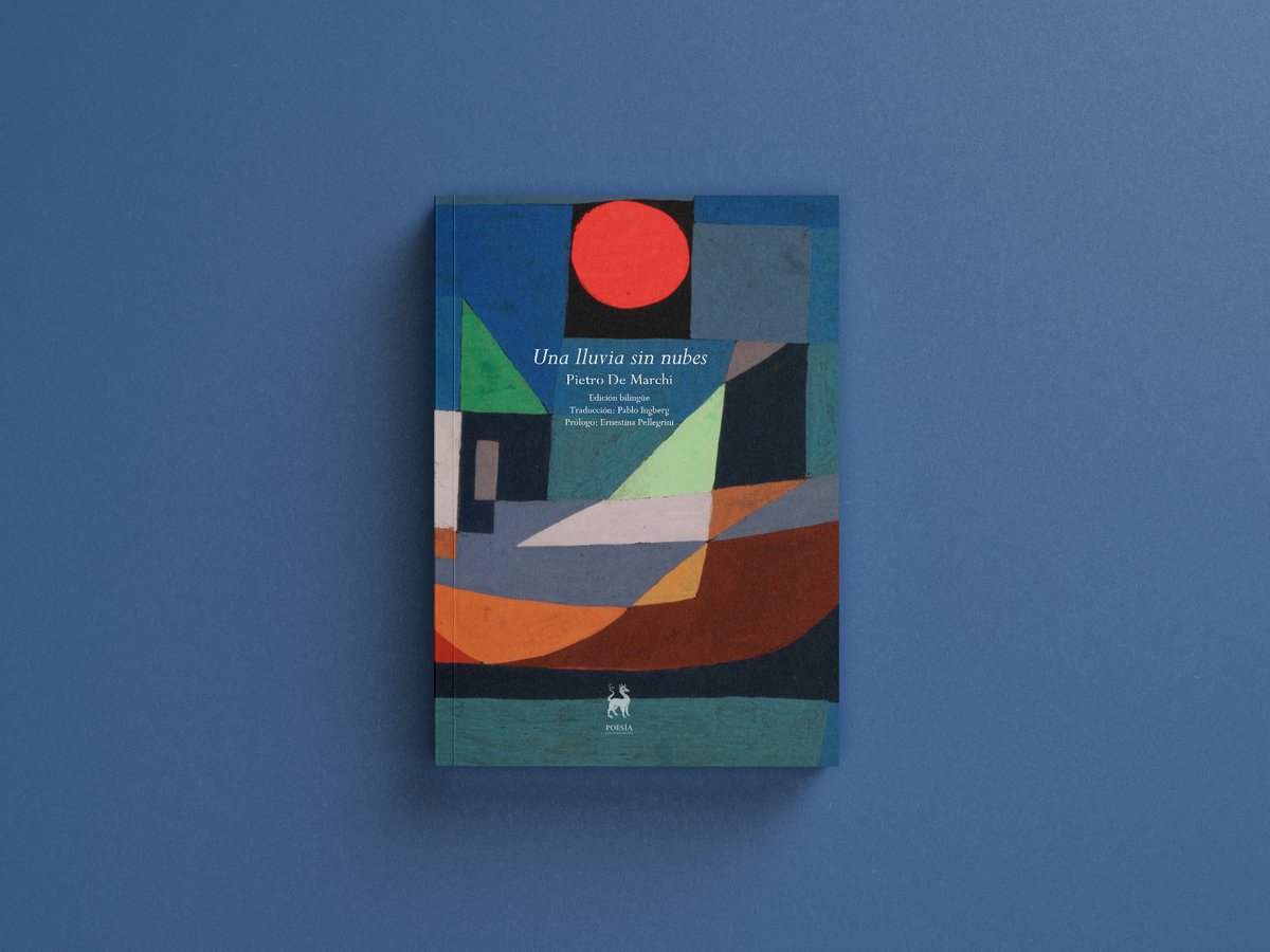 'Una lluvia sin nubes', de Pietro De Marchi.

Disponible en librerías y en nuestra tienda en línea (cutt.ly/DrQ9m6M7).