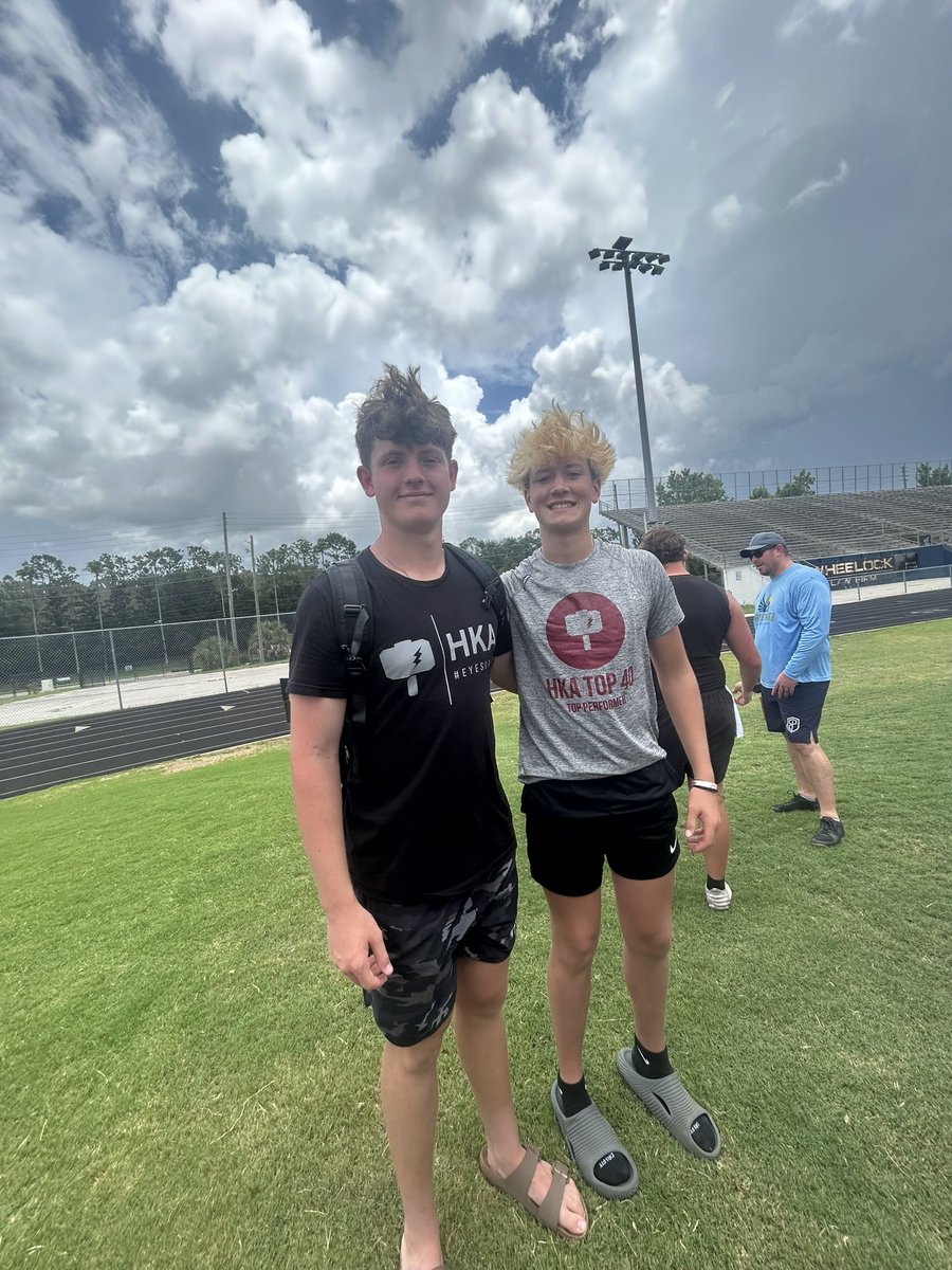 CalebNelson3708's tweet image. Great time this past week at the HKA Top 40 camp. Ready to keep getting better this summer. @PaceHSfootball @HKA_Tanalski @CooperHeimbach