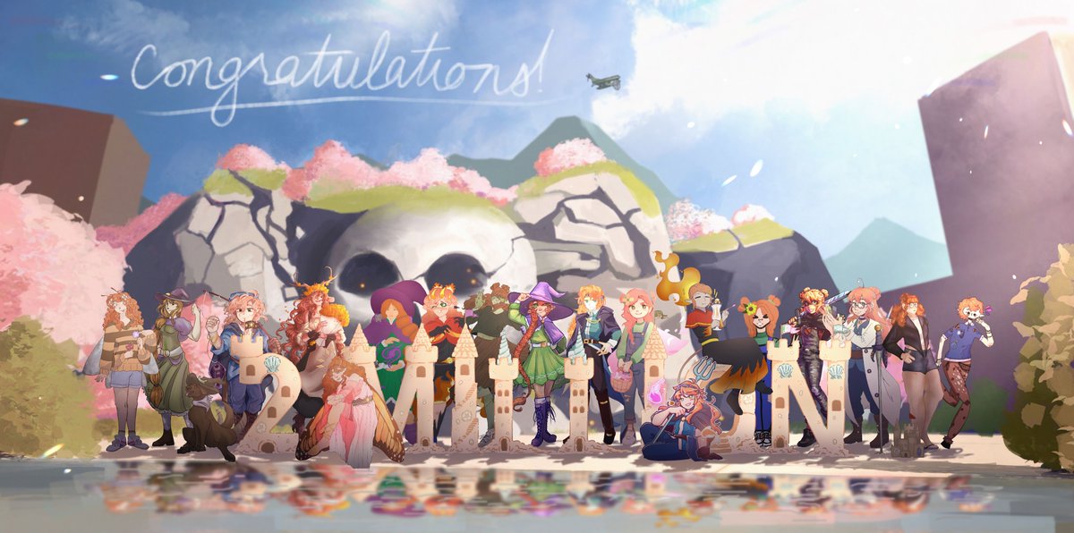 Congrats on 2 million subs, <a href="/GeminiTayMC/">GeminiTay</a>! In celebration of this event, we did another collaboration! Thanks for all fun times over the years! ✨