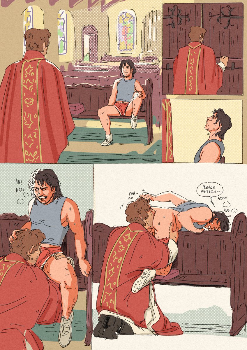 Draxoplasm's tweet photo. Showing up to mass in ur sluttiest outfit. (Cliff fucked abt and found out.)

This was an exclusive from January that I wanted to share in full!

Cliff *totally* didn't come first despite his experience...😳 https://t.co/y2LgLdW751