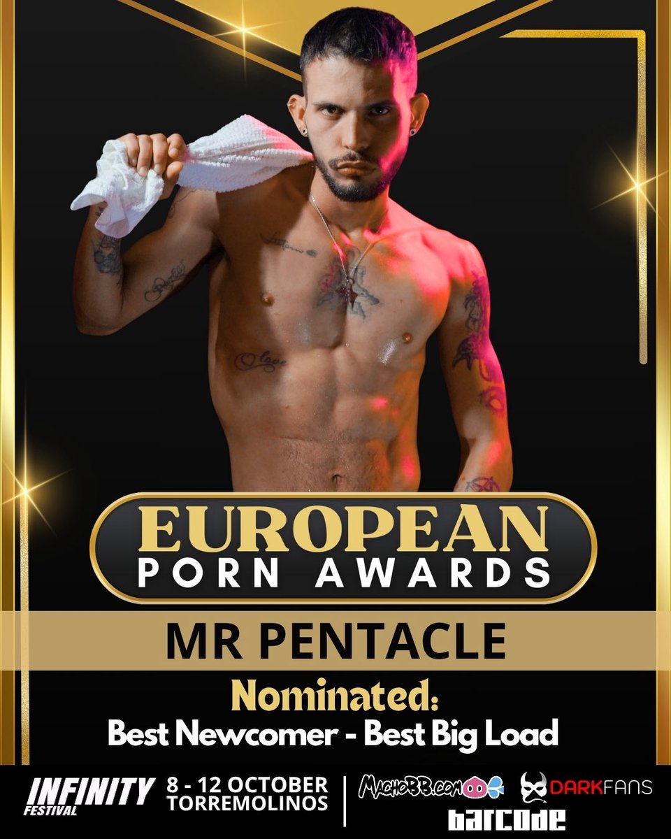 EUROPEAN PORN AWARDS 2025 (@porn_awards) on Twitter photo EUROPEAN PORN AWARDS • See you in Torremolinos • Ceremony:
Friday 10 October •• 80 Nominated Actors from 31 countries • More than 10 millions of followers • INFINITY Festival • 08 > 10 Oct. • <a href="/Poison_Boy__/">ℙ𝕆𝕀𝕊𝕆ℕ 𝔹𝕆𝕐 🍏 350K</a> <a href="/purocastrox/">PUROCASTRO</a> <a href="/ralphPAsV/">Ralph Legant</a> <a href="/XPentacle666/">Mr.Pentacle⛧</a>
Powered by <a href="/machobbcom/">MachoBB.com</a> EUROPEAN PORN AWARDS • See you in Torremolinos • Ceremony:
Friday 10 October •• 80 Nominated Actors from 31 countries • More than 10 millions of followers • INFINITY Festival • 08 > 10 Oct. • <a href="/Poison_Boy__/">ℙ𝕆𝕀𝕊𝕆ℕ 𝔹𝕆𝕐 🍏 350K</a> <a href="/purocastrox/">PUROCASTRO</a> <a href="/ralphPAsV/">Ralph Legant</a> <a href="/XPentacle666/">Mr.Pentacle⛧</a>
Powered by <a href="/machobbcom/">MachoBB.com</a>