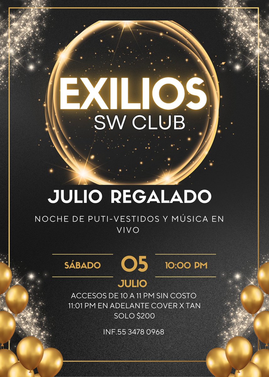 😈EXILIOS SW😈 (@exiliosclubsw) on Twitter photo INF. Y RESERVACIONES AL
55 3478 0968
<a href="/EXILIOSCLUBSW/">😈EXILIOS SW😈</a>
<a href="/SWRtultepec/">EXILIOS SW CLUB EXCLUSIVE</a>
<a href="/AngelSw174136/">✨️😈EXILIOS😈✨️</a> INF. Y RESERVACIONES AL
55 3478 0968
<a href="/EXILIOSCLUBSW/">😈EXILIOS SW😈</a>
<a href="/SWRtultepec/">EXILIOS SW CLUB EXCLUSIVE</a>
<a href="/AngelSw174136/">✨️😈EXILIOS😈✨️</a>