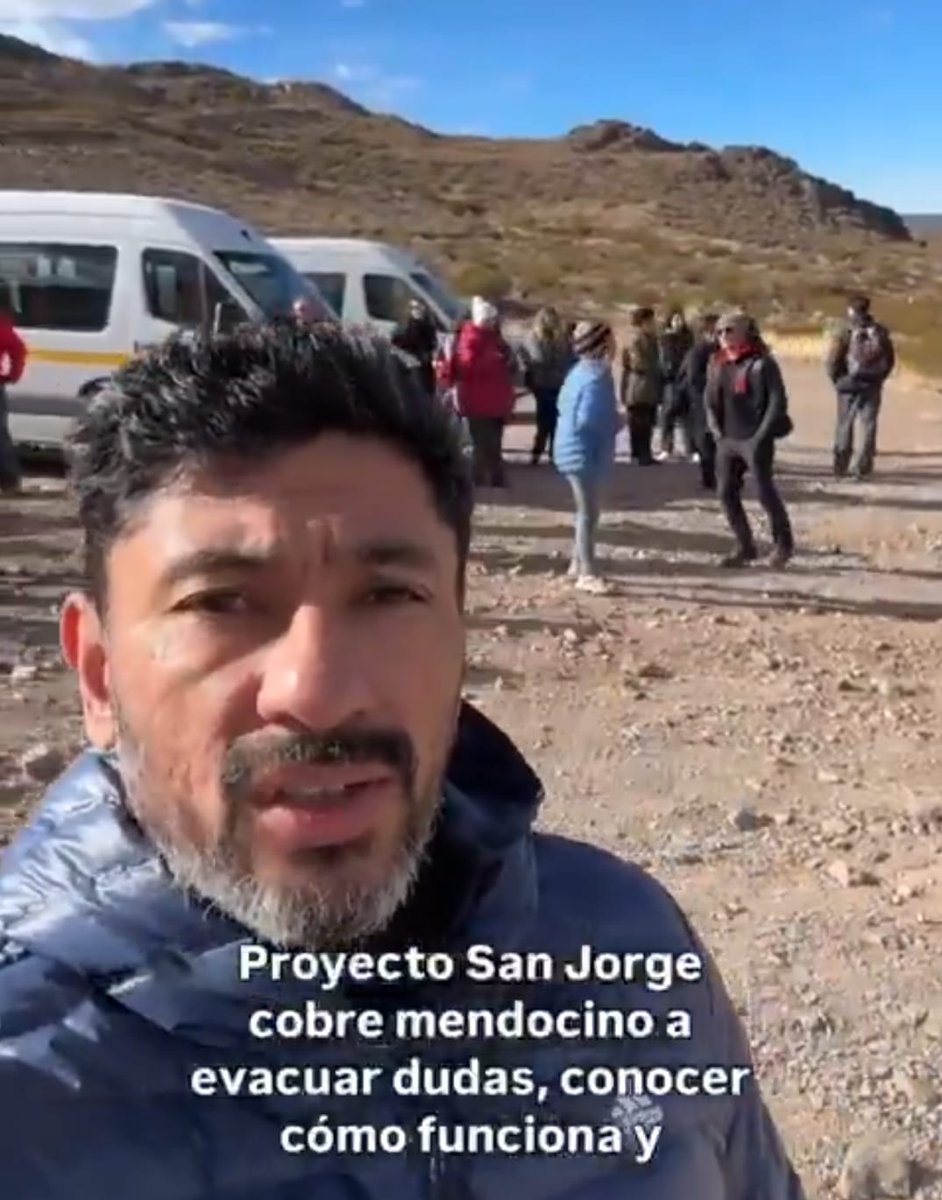 Proyecto San Jorge: Cattáneo encabezó una visita con voluntarios en Uspallata
👇

miradordiario.com.ar/proyecto-san-j…