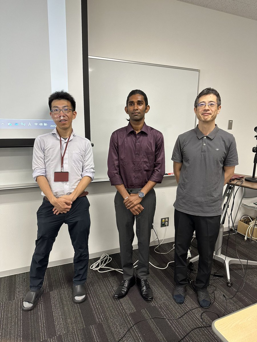 Visiting student from Indian Institute of Technology Madras, Vishnu has completed his final presentation for the KU-STAR program!