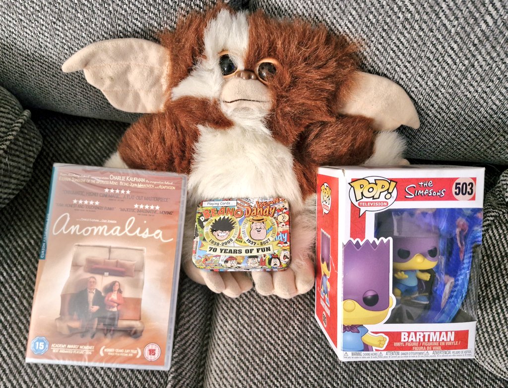 A few charity shop finds today...

I found a 90s Gizmo out in the wild!