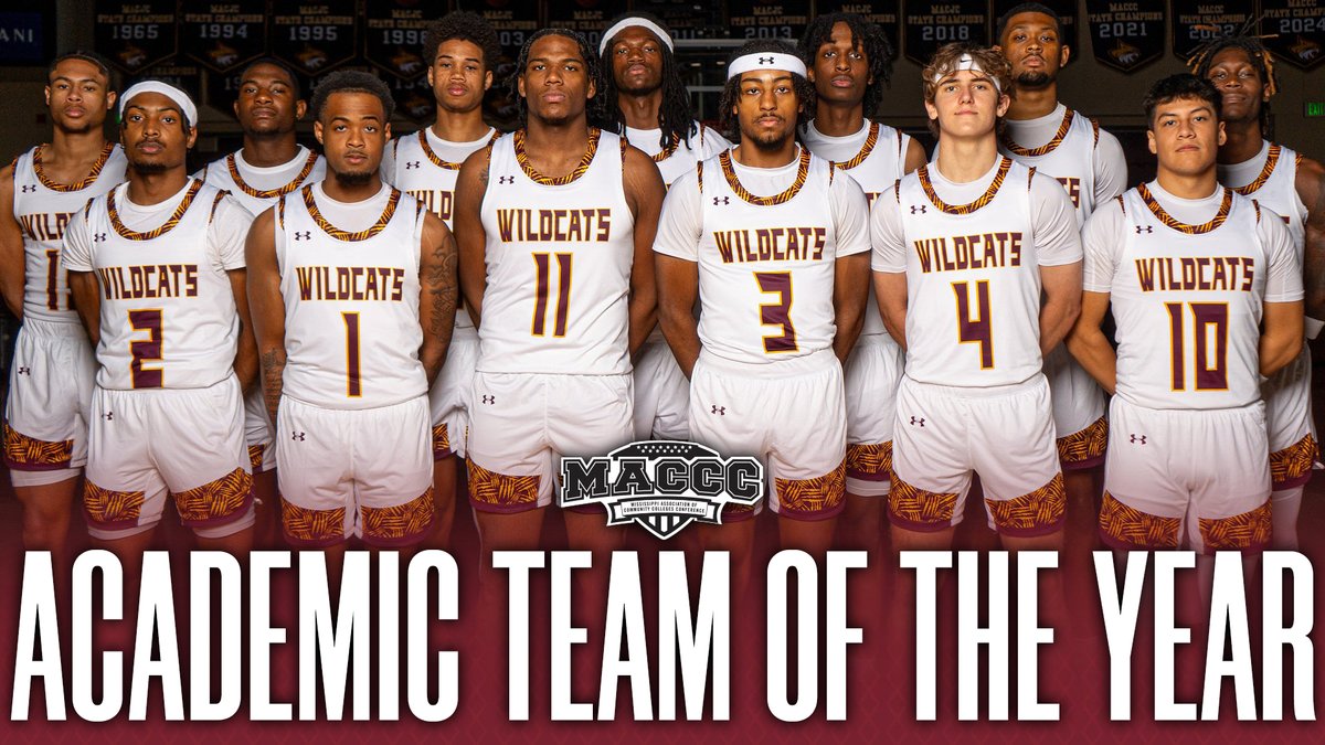 .<a href="/PRCCBasketball/">Pearl River CC Men's Basketball</a> finishes the year with a 3.22 GPA and has been named the MACCC's Academic Team of the Year! 👏

#RRR🐾
