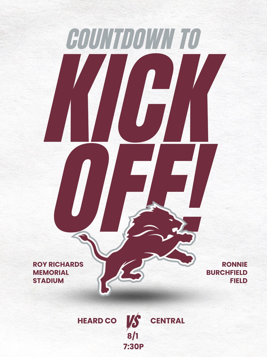 Central Athletics (@lionsportschs) on Twitter photo 2,678,400 seconds
44,640 minutes
744 hours
31 days
However you count it, see you there!
#lionstrong <a href="/LIONSTRONGFB/">Central Football</a> 2,678,400 seconds
44,640 minutes
744 hours
31 days
However you count it, see you there!
#lionstrong <a href="/LIONSTRONGFB/">Central Football</a>