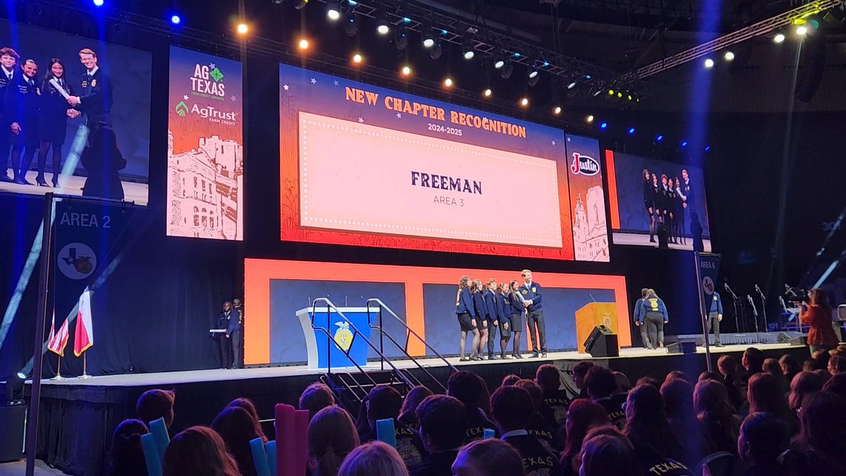 Freeman_FFA's tweet photo. Freeman FFAโฆwe are OFFICIAL!
Last item on the Charter Checklist:
โ
walk the stage to get our charter @ convention!
#ffalegacy #texasffa https://t.co/TUCLTNp4YV