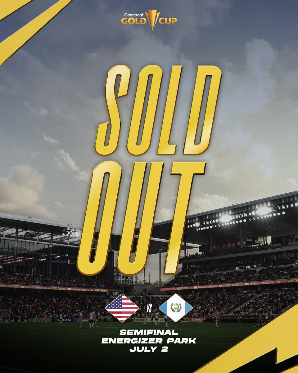 Tomorrow’s match will be electric!

Thank you to all the fans in St. Louis!
