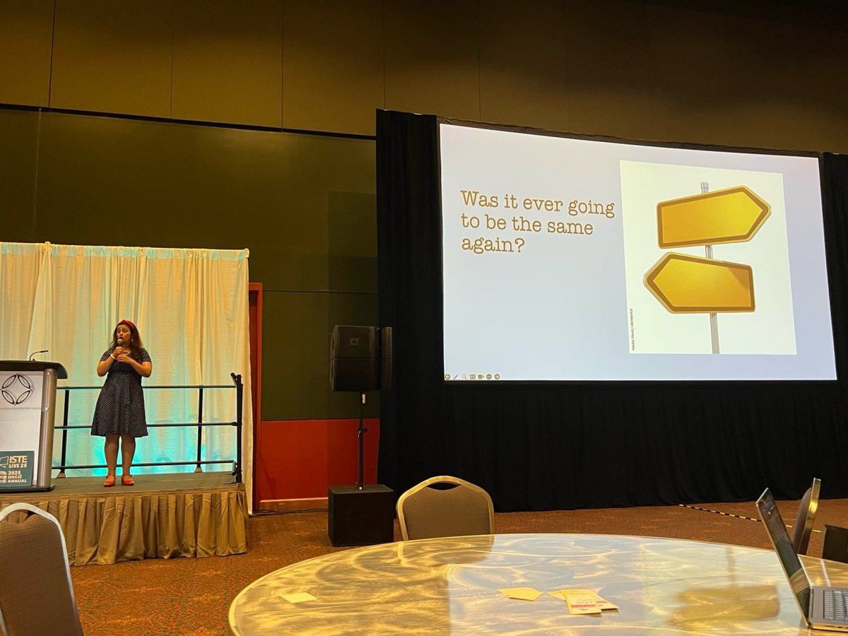 MrsSaid17's tweet image. Thank you to all who listened to my story on the #istelive Ignite Stage!!!