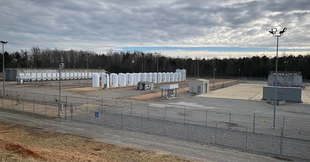 That’s it?   

This is what 45 years of spent nuclear fuel looks like safely stored at Dominion Energy’s North Anna nuclear power plant. 

Each cask generated around 5 billion kilowatt hours of electricity — enough to power nearly half a million homes each year.