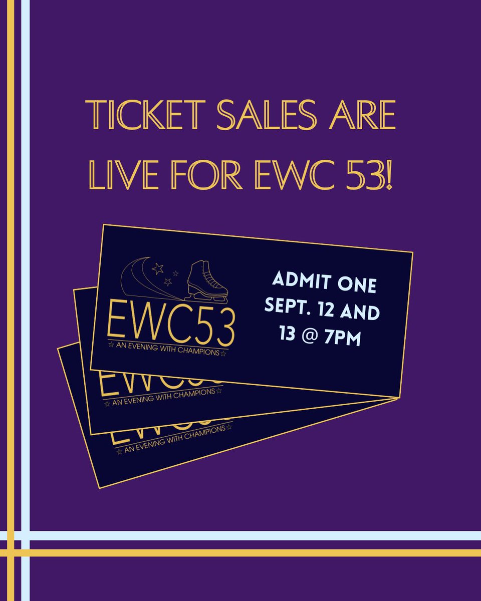 Ticket sales are LIVE for the 53rd annual An Evening with Champions!  ⛸️🧊🎟️

Purchase here: boxoffice.harvard.edu/Online/default…