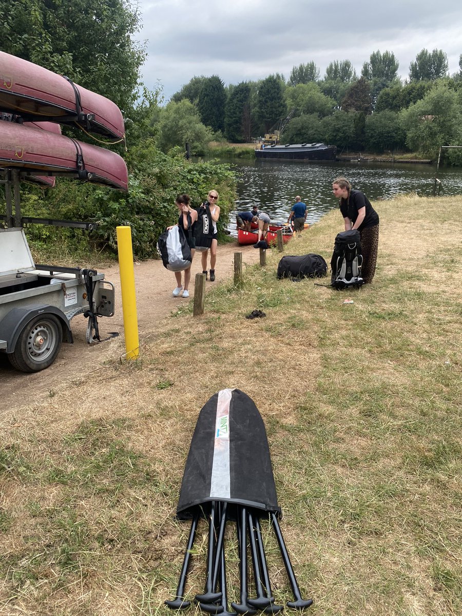 Difficult to get photos of our Gold students but the last few days our Golds have taken part in paddle training and their practice expedition on the river Trent. They are back in 1 piece with the only damage being terrible tan lines. All in time for their leavers meal/Borneo!