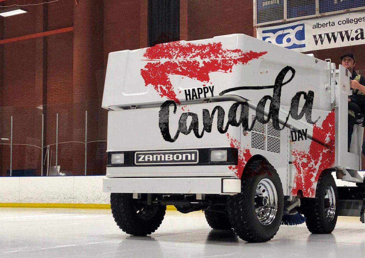 Happy Canada Day from all of us in the Brantford, ON facility and our #Zamboni Authorized Distributors all across Canada! 🇨🇦 

Are you a Canadian operator? Show off your ice using #zamboniice! ❄️