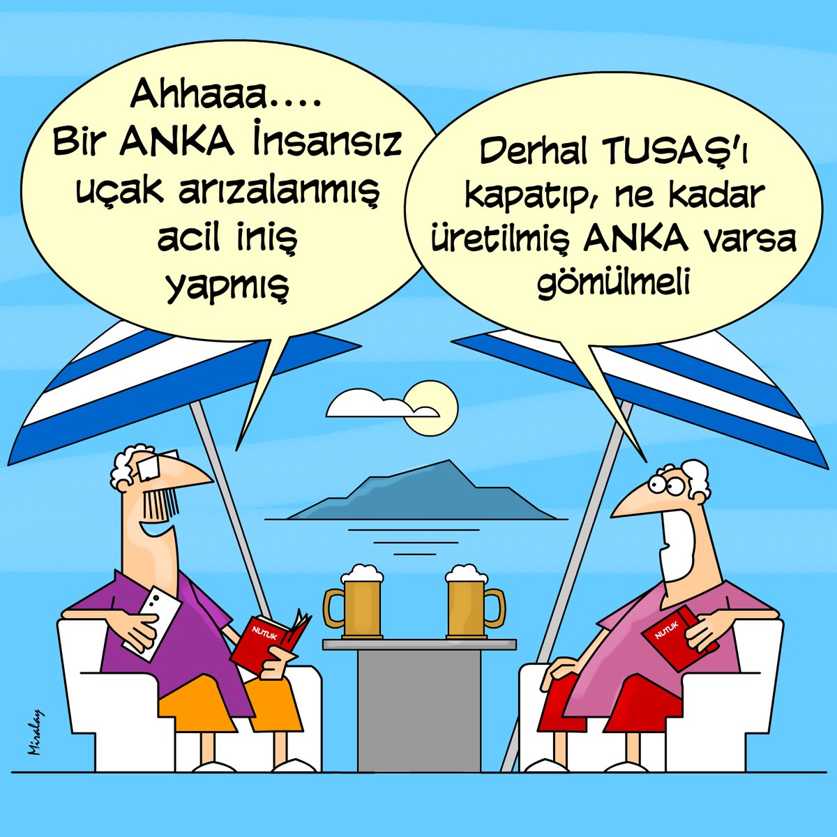 MiralayCa 🟡 (@miralayart) on Twitter photo Yorumsuz
#MiralayKarikatürleri
ANKA III Yorumsuz
#MiralayKarikatürleri
ANKA III