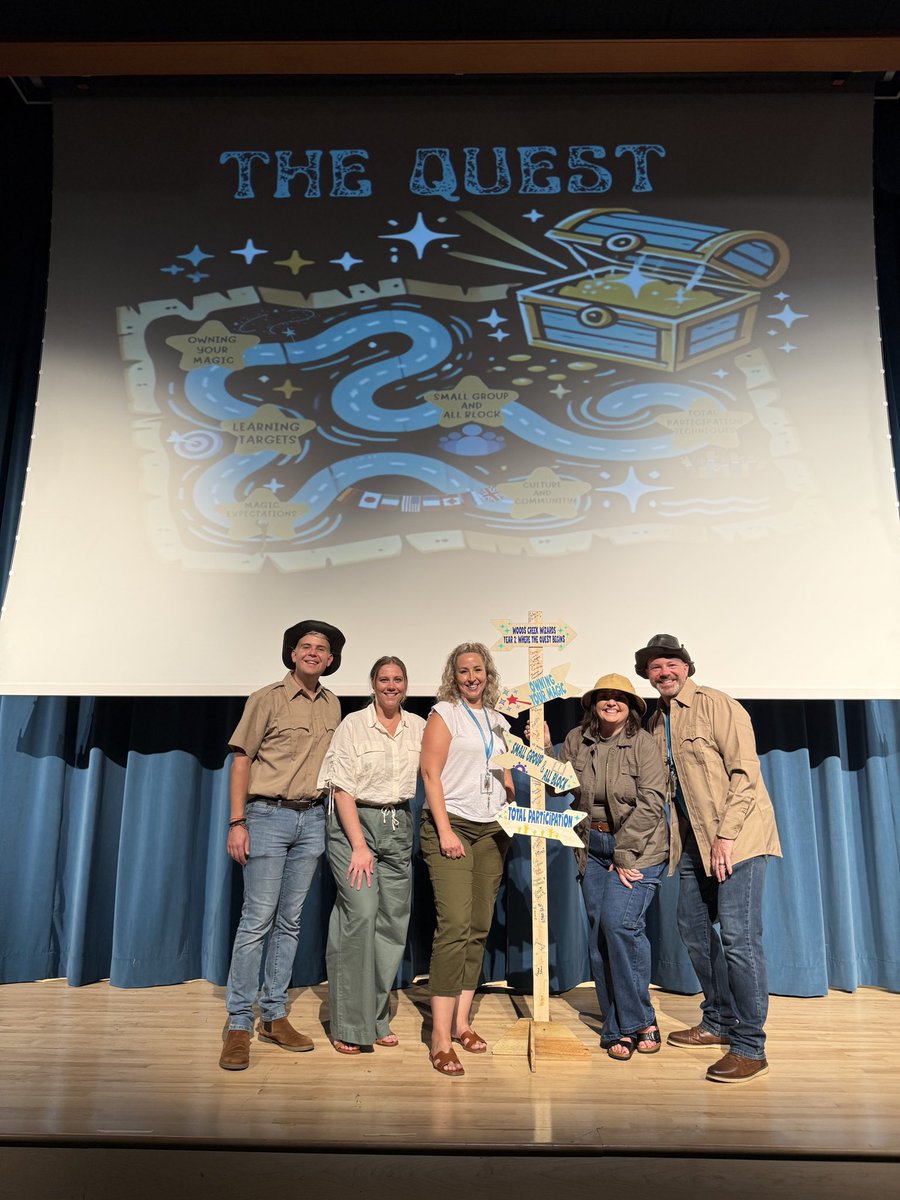 What a fun day filled with excitement and adventure <a href="/WoodsCreekES/">Woods Creek Wizards</a>!!   Ready for our QUEST to continue with chapter 2 of our journey.