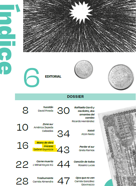 GaboEspinozza's tweet image. Ya salió el nuevo número de @P_departidaunam y con ello una crónica de mi autoría! ¡Pásenle a leer! Texto trabajado con el gran Mateo Peraza Villamil. #Puntodepartida #Crónicas #Amazon #VidaGodín 
puntodepartida.unam.mx/?view=article&amp;amp;…
