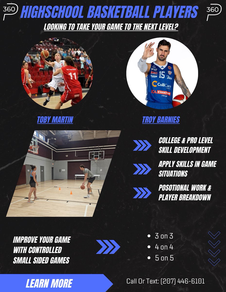 Auburn, Maine! All of July! 🏀🏀