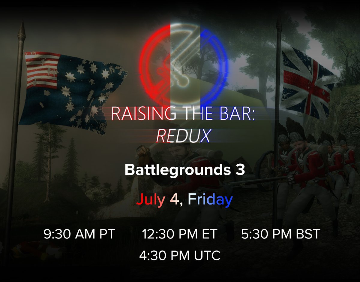 rtb_redux's tweet image. This Friday, we're settling a historical score and playing Battlegrounds 3! Rule Britannia, or Land of the Free? We shall see!
#halflife #steam #valve #indie #gamedev #modding