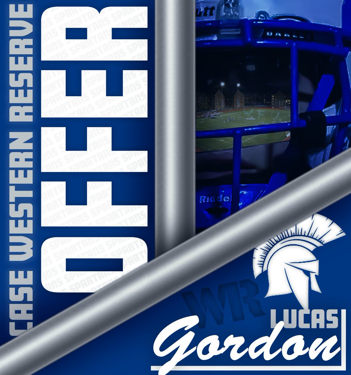 LucasGordon02's tweet image. After a great conversation with @jefframsey8, I am very grateful to have received my first offer from @CWRUFootball! 
@HighlandPark_FB