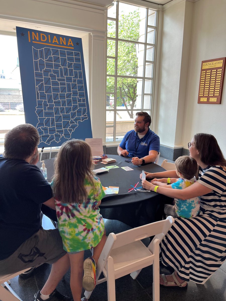 Want a great way to celebrate the Fourth of July? Join us for FREE ADMISSION and fun activities that go along with our traveling exhibits! For more information and to save your spot, visit: indianahistory.org/events/indepen…