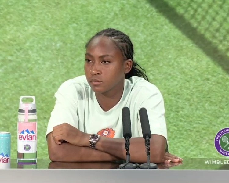 Coco Gauff says she felt a bit overwhelmed with everything that came after  winning Roland Garros, 'Coming off a win and having to play at Wimbledon. I  definitely learned a lot of