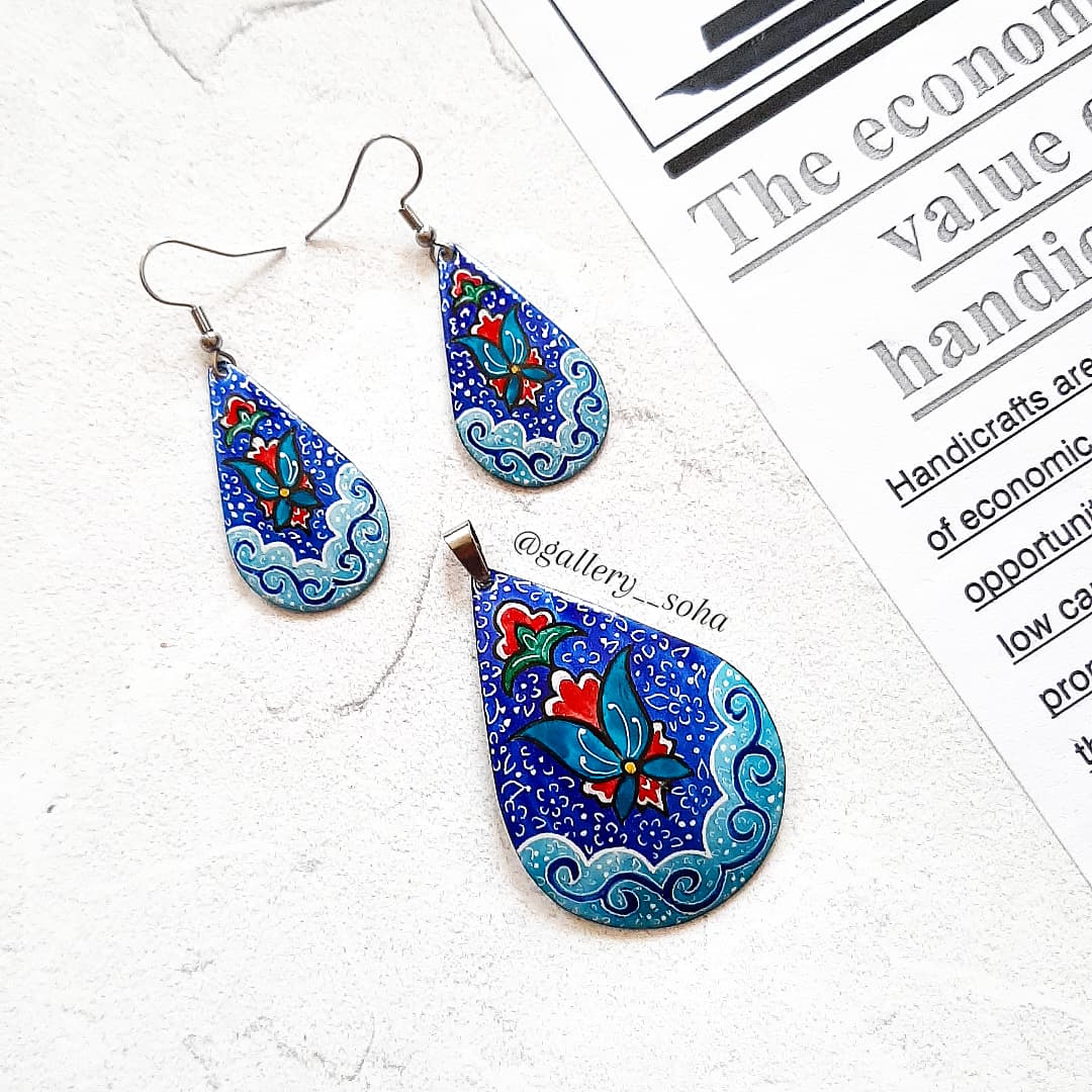 زیورآلات میناکاری میسازم💙