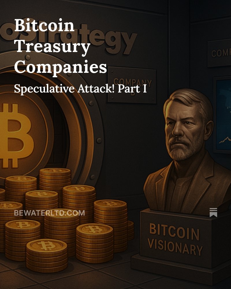 bewaterltd's tweet photo. #BitcoinTreasuries like $MSTR: monetary attack dogs, or leveraged pyramid scheme like the "investment trusts" leading up to the #1929crash? #Multiflation #bitcoin #btc https://t.co/KQOoTfR4JK