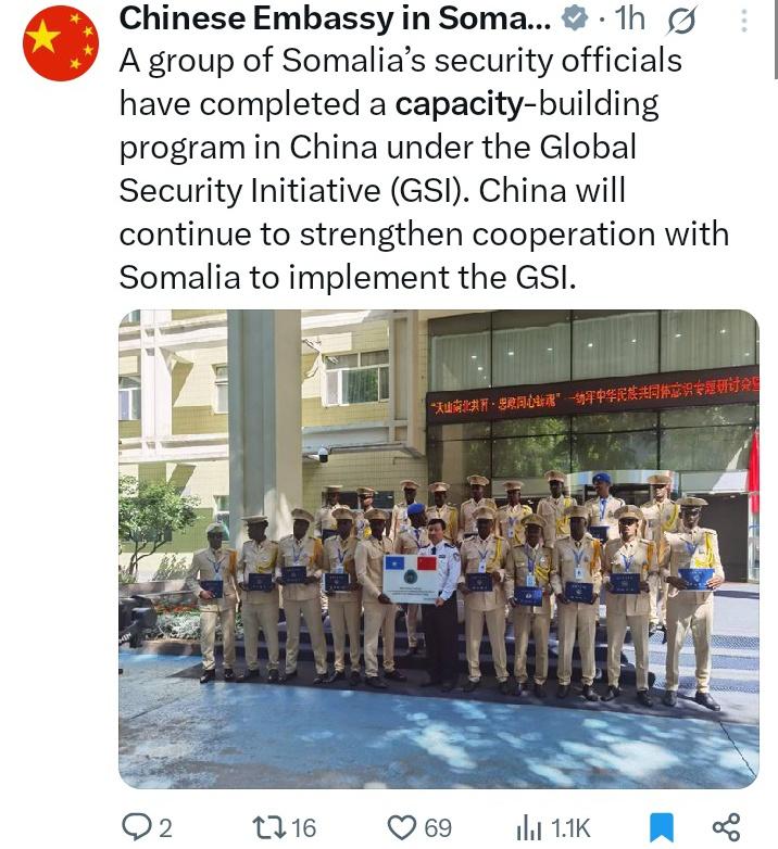 Somali Institute of Chinese Studies tweet media