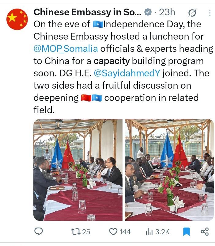 Somali Institute of Chinese Studies tweet media