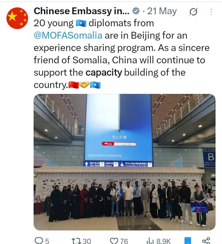 Somali Institute of Chinese Studies tweet media