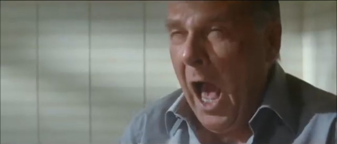 indianloonie's tweet photo. This scene in batman begins never made any sense to me. So the gas makes you see your worst fear. What the fuck is Tom Wilkinson afraid of??? Motion blur????? https://t.co/kjaBFpTgWN
