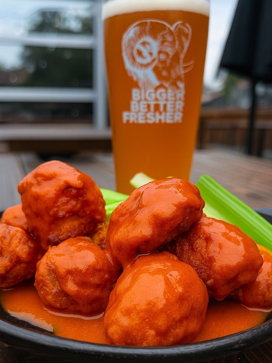 Happy International Chicken Wing Day!
Boneless or bone-in? Buffalo, Hot Honey, BBQ, or Naked? Ranch or Blue Cheese? However you wing it, we got you.

&amp;&amp;&amp; it’s All Day Happy Hour Tuesday! Half order of boneless wings for just $6. Time to celebrate the right way🔥🍻
