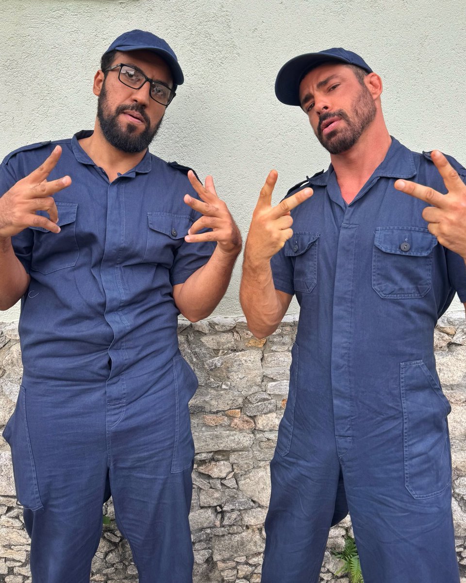 Essa dupla ainda vai aprontar mto em #ValeTudo 😉✌🏼