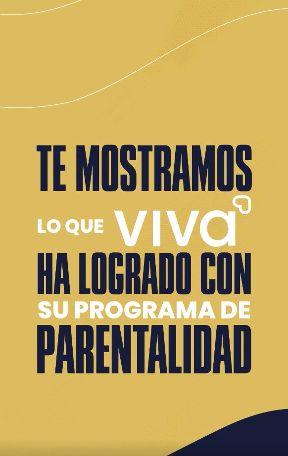 ¿Es posible poner el bienestar al centro… y lograr resultados? VIVA lo hizo con su estrategia de parentalidad, y los datos lo demuestran.

Descubre cómo puedes implementar esta transformación con 

#EmpresaContigo #ParentalidadConSentido #CulturaLaboral #DEIenAcción