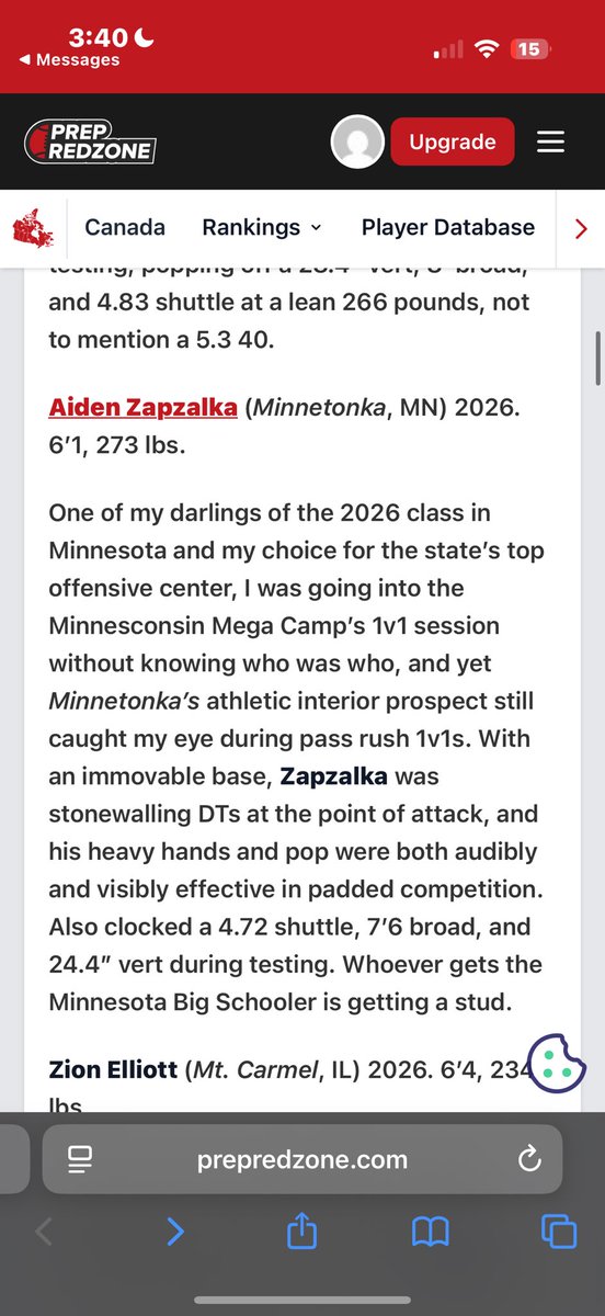 Thanks for the write up! 

<a href="/PrepRedzoneMN/">Prep Redzone Minnesota</a> <a href="/OJW_Scouting/">Oliver James West</a> <a href="/RecruitTonkaFB/">Minnetonka FB Recruiting</a>