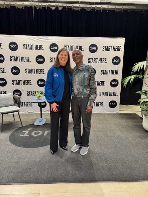 July 1, 2025
NASA Stories at the Ion: A Conversation with NASA Astronaut Dr. Tracy C. Dyson
ion - Houston, TX

The visuals that were included in Dr. Tracy's presentation this morning really brought her ventures in space to life.