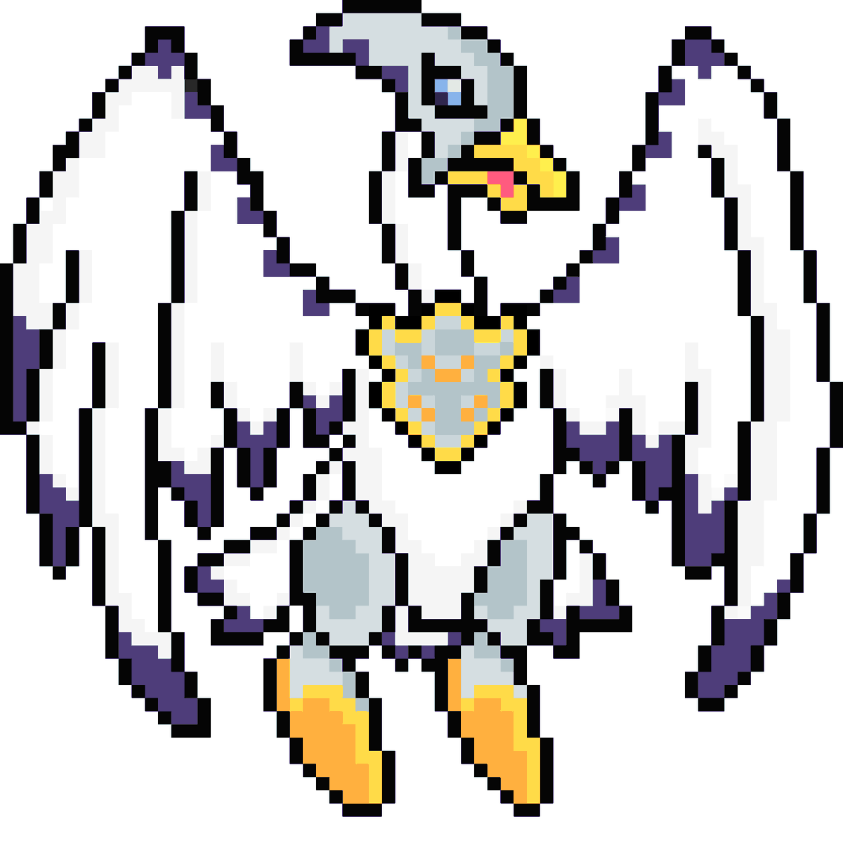 p_belrick's tweet photo. Swanmon

#Swanmon #Digimon #VITALBRACELET #pixelart #fanart #PixelDigimon https://t.co/lvOu6ldYBg
