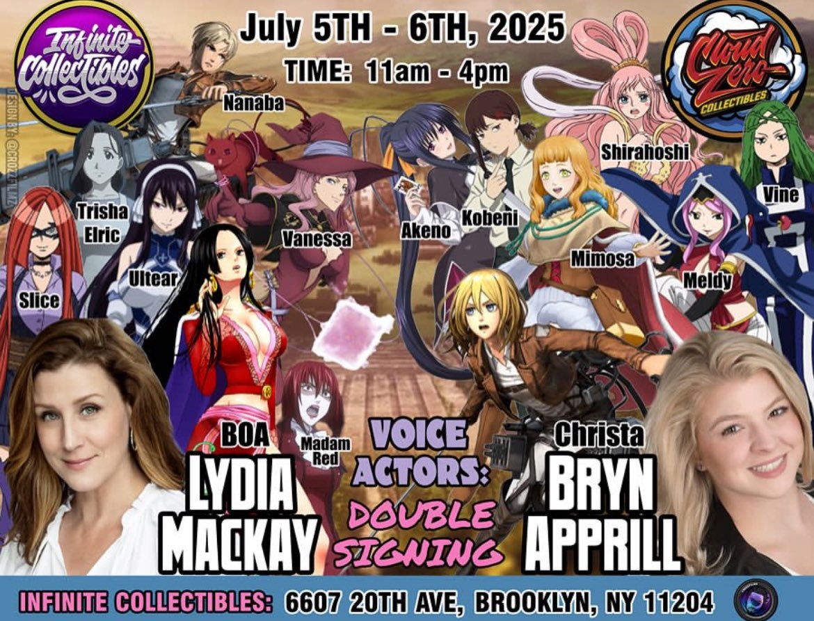 BrynApprill's tweet image. Come say hi this weekend 🥰 we’d love to see ya! ❤️