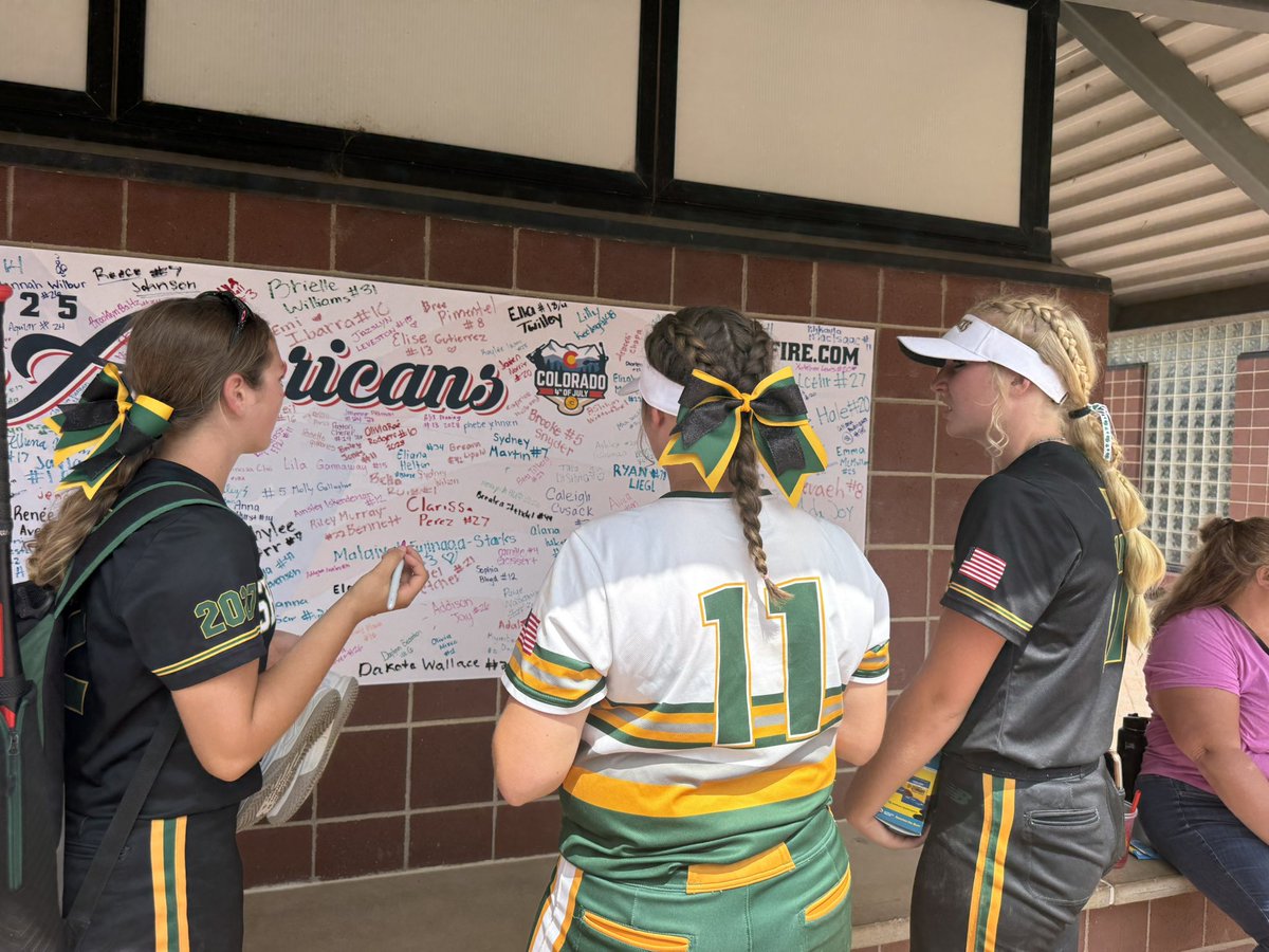 Today after the showcase games my teammates and I got invited to the All-American game in Colorado! This is an amazing opportunity and I am forever grateful!🥎❤️