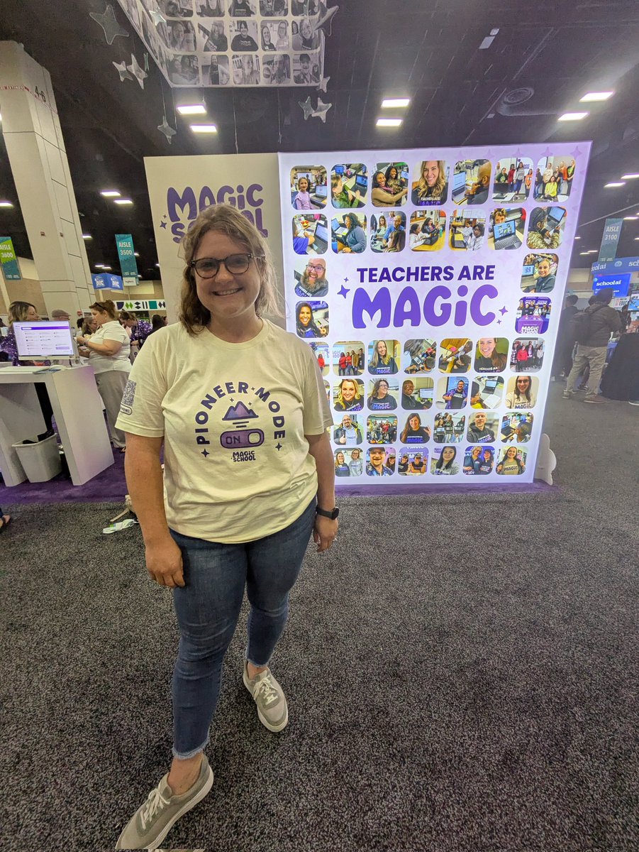 jtiltontech's tweet image. Just a quick pic from #ISTELive Day 2
@magicschoolai