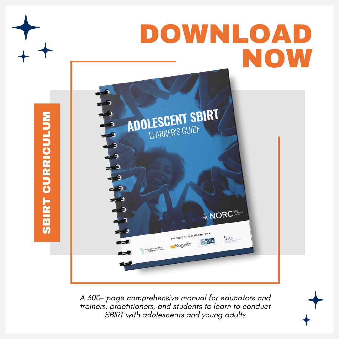 A newly released guide by the WHO calls for stronger training to address alcohol harm: loom.ly/mFAMGxo

Our Adolescent SBIRT Curriculum helps build skills in screening + brief intervention — just as recommended:  sbirteducation.com/adolescents/cu…

#SBIRT #substanceuse #mentalhealth