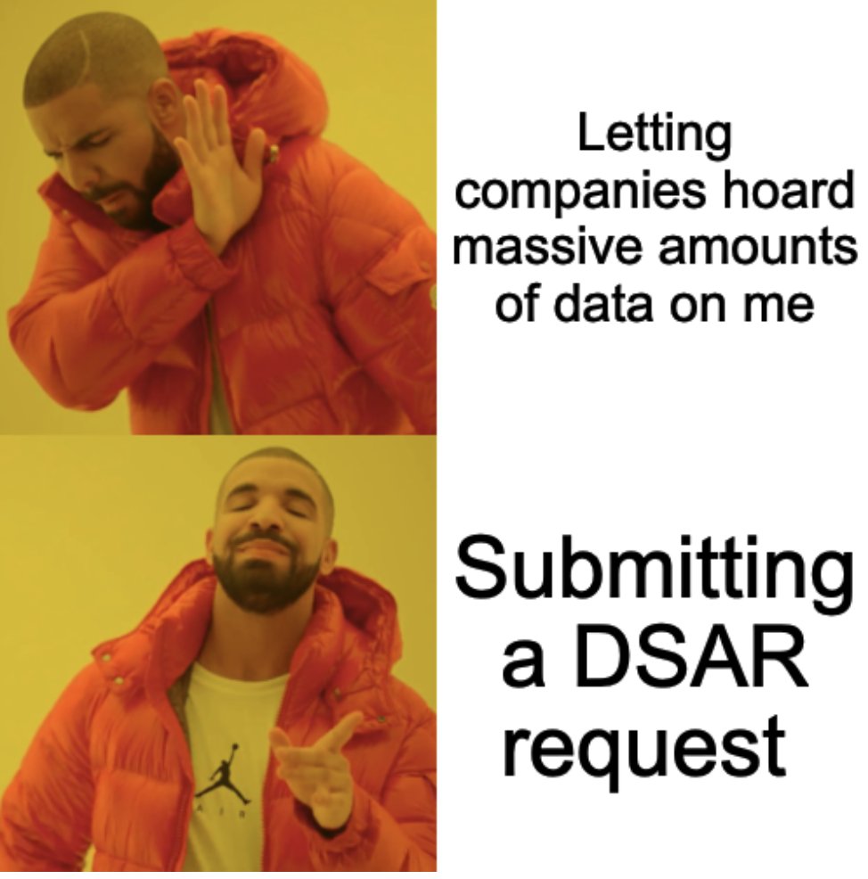 Have you ever submitted a request to know, delete, or correct your data? Maybe it's time to try! #dsar #privacyrequest #PrivacyBreach #dataprivacy #yourrights